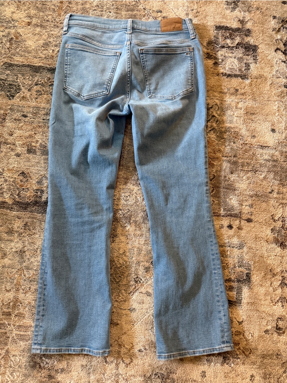 Madewell Light Blue Ankle Crop Jeans